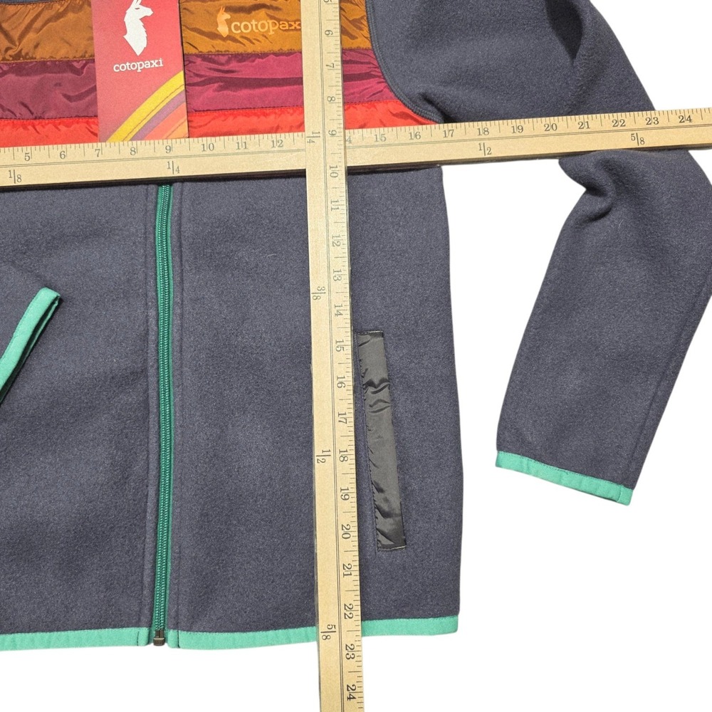 NEW Cotopaxi Women's XXS Teca Fleece Hooded Full-Zip Jacket Saturn Colorblock - Picture 5 of 10